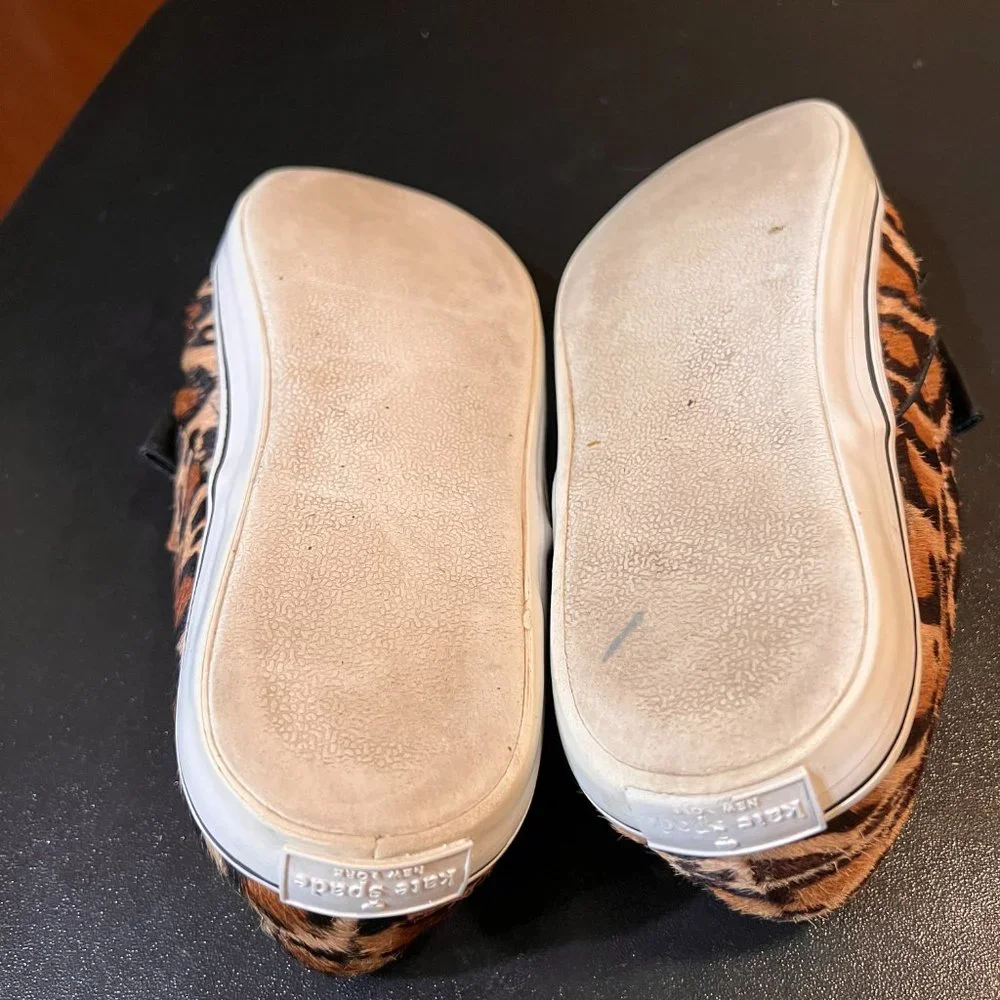 Kate Spade size 9.5 Delise Leopard Print Slip on